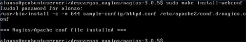 Instalación y configuración de Nagios para monitorizar la red - Configurar la interfaz web (Web Interface)